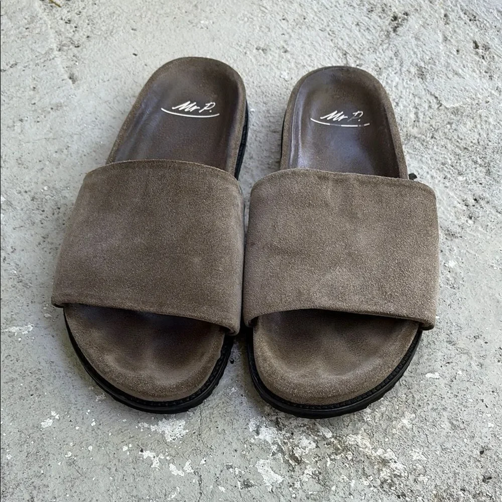 Mr P. Suede slides